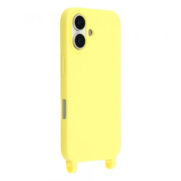 ROPE Kryt so šnúrkou Apple iPhone 17 žltý
