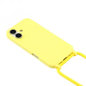 ROPE Kryt so šnúrkou Apple iPhone 17 žltý