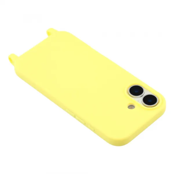 ROPE Kryt so šnúrkou Apple iPhone 17 žltý