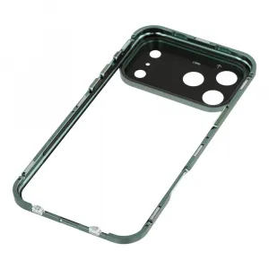 Magnetický kryt 360 pre Apple iPhone 17 Pro zelený