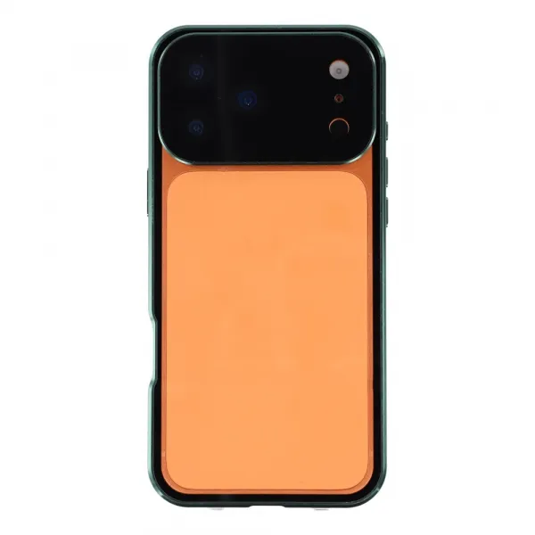 Magnetický kryt 360 pre Apple iPhone 17 Pro zelený