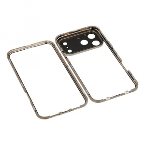 Magnetický kryt 360 pre Apple iPhone 17 Pro zlatý
