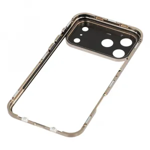 Magnetický kryt 360 pre Apple iPhone 17 Pro zlatý