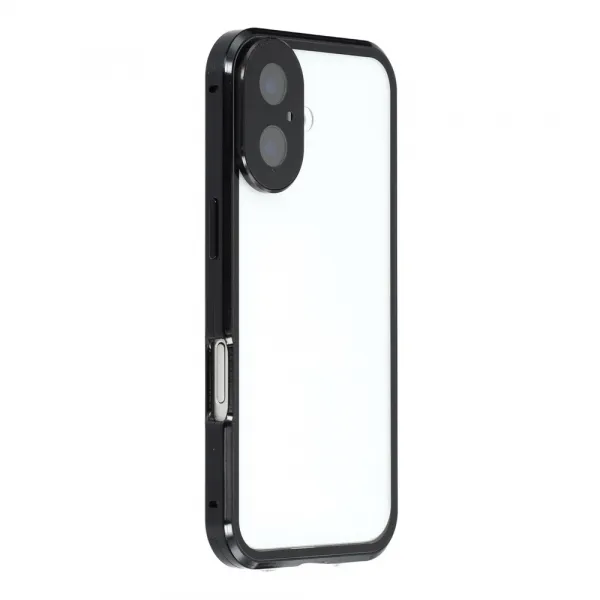 Magnetický kryt 360 pre Apple iPhone 17 čierny