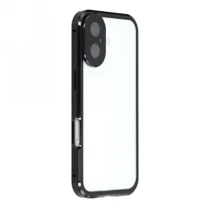 Magnetický kryt 360 pre Apple iPhone 17 čierny