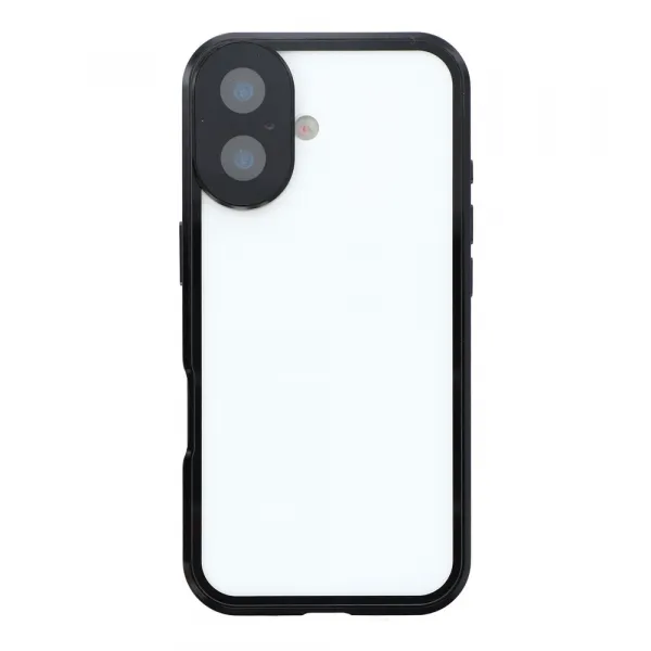 Magnetický kryt 360 pre Apple iPhone 17 čierny