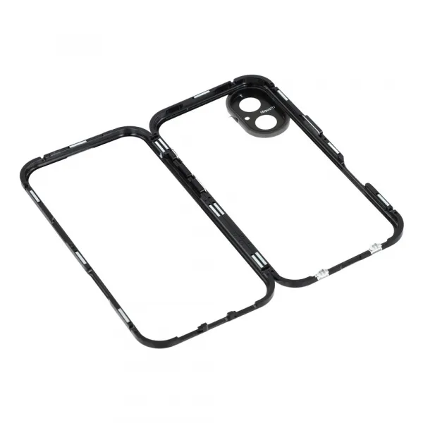 Magnetický kryt 360 pre Apple iPhone 17 čierny