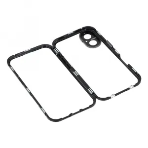 Magnetický kryt 360 pre Apple iPhone 17 čierny