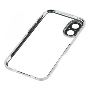 Magnetický kryt 360 pre Apple iPhone 17 strieborný