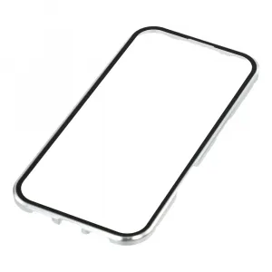 Magnetický kryt 360 pre Apple iPhone 17 strieborný