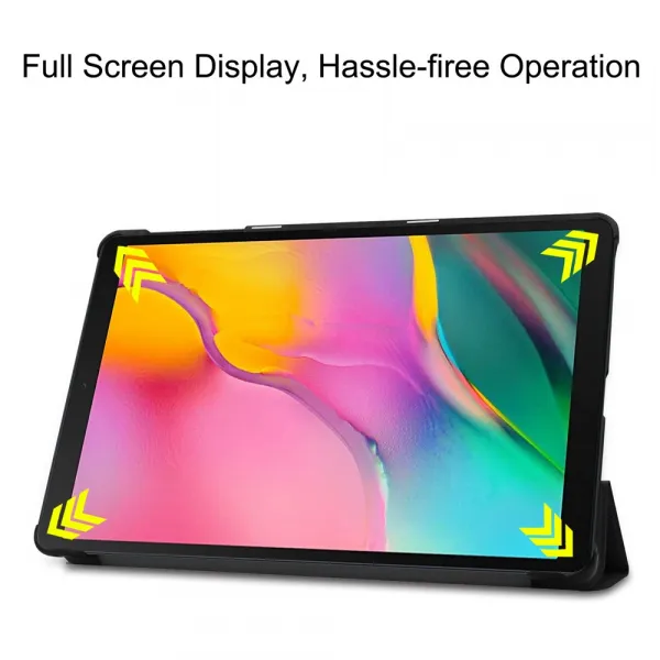 ART Zaklápacie puzdro pre Samsung Galaxy Tab A 10.1 2019 (T515 / T510) DON´T TOUCH
