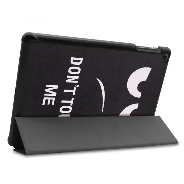ART Zaklápacie puzdro pre Samsung Galaxy Tab A 10.1 2019 (T515 / T510) DON´T TOUCH