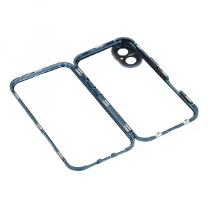 Magnetický kryt 360 pre Apple iPhone 17 modrý