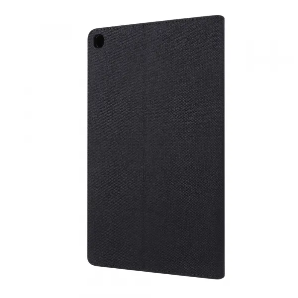 FABRIC Zaklápací kryt pre Samsung Galaxy Tab A 10.1 2019 (T515 / T510) čierny