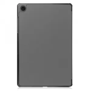LEATHER Zaklápací kryt pre Samsung Galaxy Tab A11+ šedý