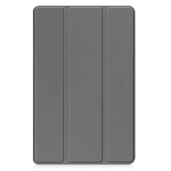 LEATHER Zaklápací kryt pre Samsung Galaxy Tab A11+ šedý