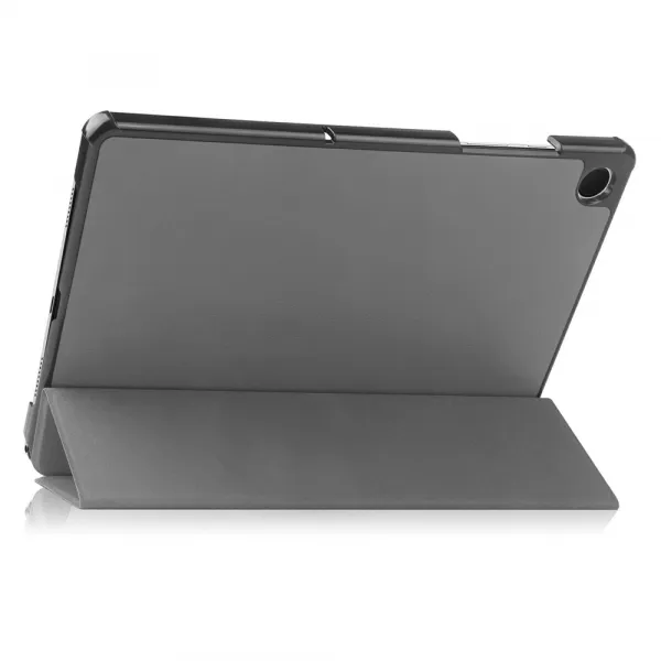 LEATHER Zaklápací kryt pre Samsung Galaxy Tab A11+ šedý