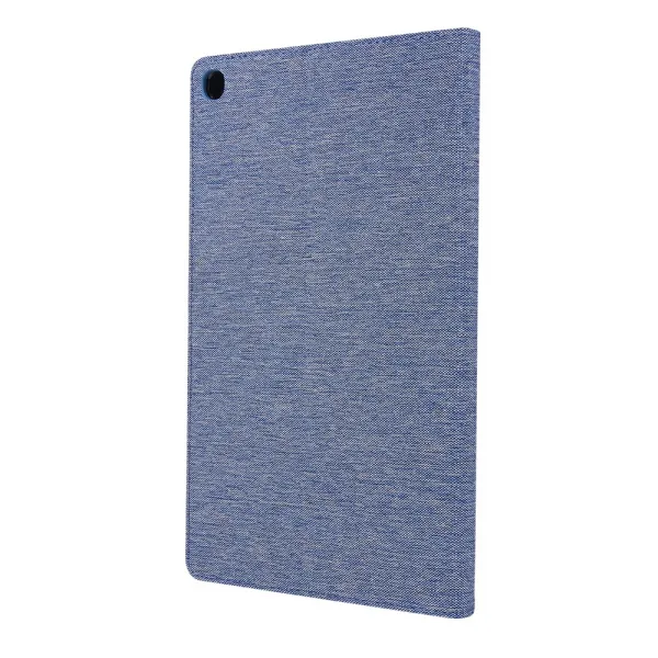 FABRIC Zaklápací kryt pre Samsung Galaxy Tab A 10.1 2019 (T515 / T510) modrý