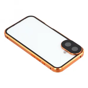 Magnetický kryt 360 pre Apple iPhone 17 oranžový
