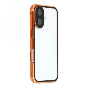 Magnetický kryt 360 pre Apple iPhone 17 oranžový