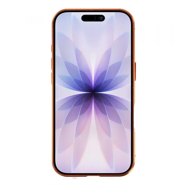 Magnetický kryt 360 pre Apple iPhone 17 oranžový