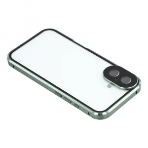 Magnetický kryt 360 pre Apple iPhone 17 zelený