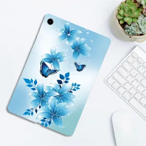 ART TPU Ochranný kryt pre Samsung Galaxy Tab A11+ BLUE BUTTERFLY