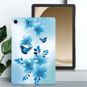 ART TPU Ochranný kryt pre Samsung Galaxy Tab A11+ BLUE BUTTERFLY