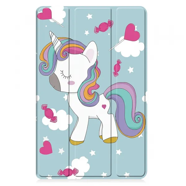 ART Zaklápacie puzdro pre Samsung Galaxy Tab A11+ UNICORN