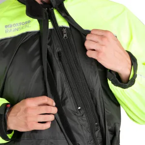 Oxford Rain Seal čierna/žltá fluo 2XL
