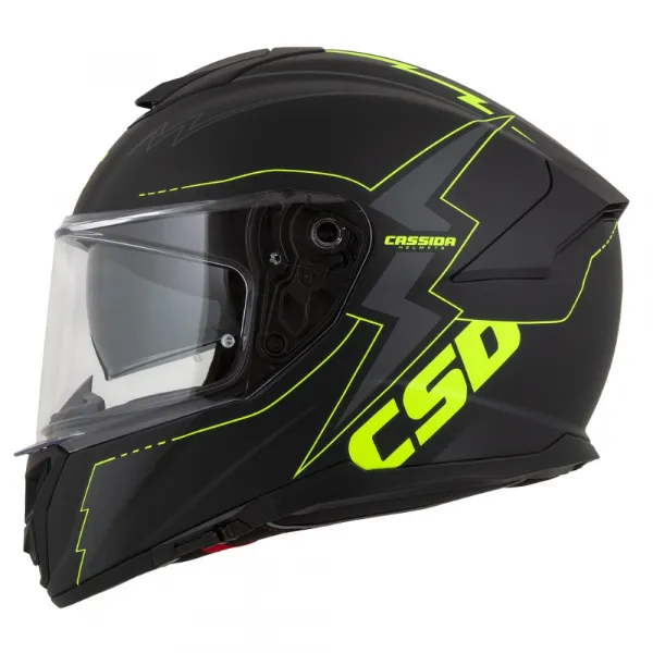 Cassida Integral GT 2.1 Flash čierna matná/žltá fluo/tmavo šedá S (55-56)
