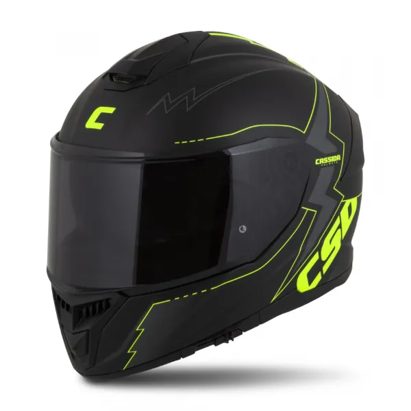 Cassida Integral GT 2.1 Flash čierna matná/žltá fluo/tmavo šedá S (55-56)
