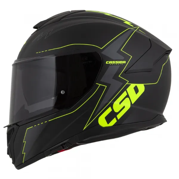 Cassida Integral GT 2.1 Flash čierna matná/žltá fluo/tmavo šedá S (55-56)