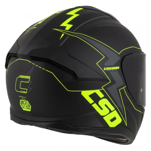 Cassida Integral GT 2.1 Flash čierna matná/žltá fluo/tmavo šedá S (55-56)