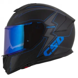 Cassida Integral GT 2.1 Flash čierna matná/metalická modrá/tmavo šedá S (55-56)