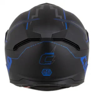 Cassida Integral GT 2.1 Flash čierna matná/metalická modrá/tmavo šedá S (55-56)
