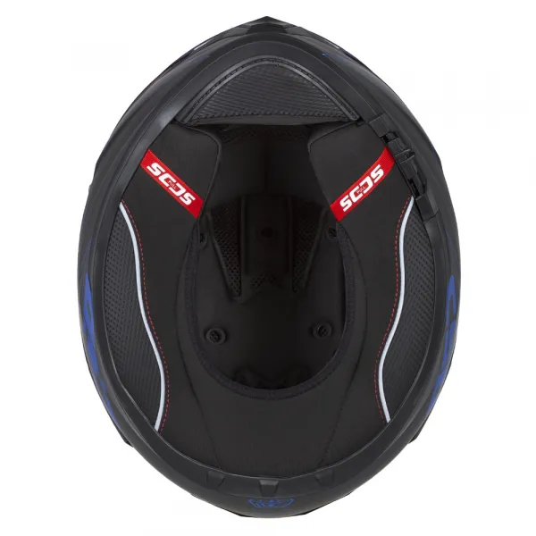 Cassida Integral GT 2.1 Flash čierna matná/metalická modrá/tmavo šedá S (55-56)