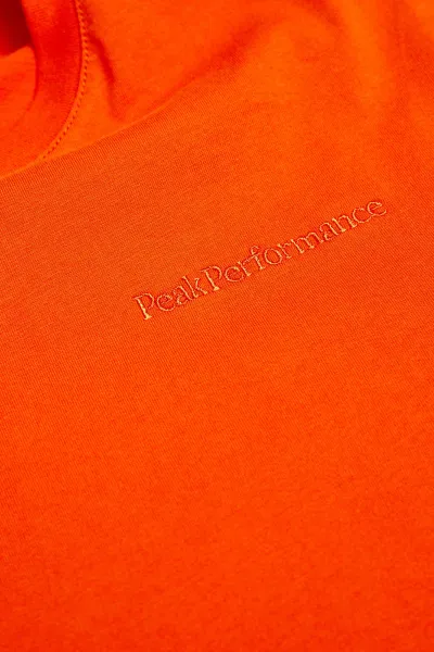 Tričko Peak Performance W Original Small Logo Tee Solar Burst