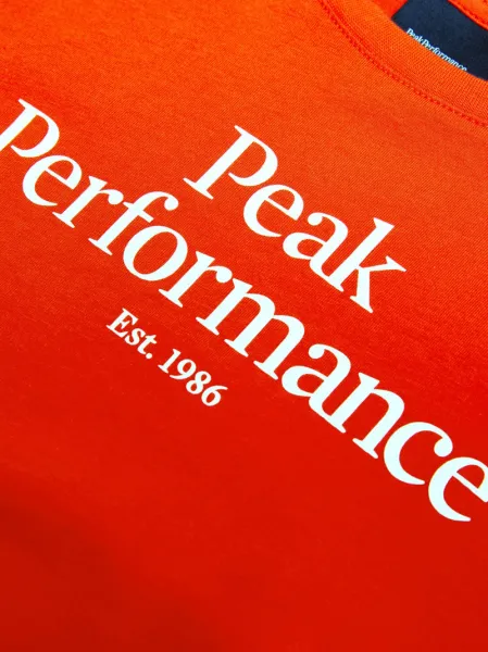 Tričko Peak Performance Jr Original Tee Solar Burst