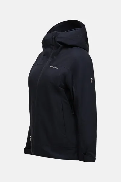 Bunda Peak Performance W Rider Tech Insulated Ja Black