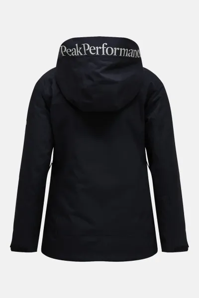 Bunda Peak Performance W Rider Tech Insulated Ja Black