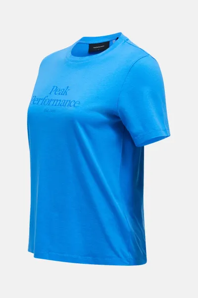 Tričko Peak Performance W Original Tee Azure Ascent