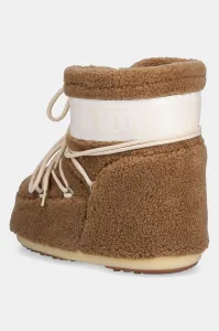 Nízke zimné topánky MOON BOOT MB ICON LOW FLEECE-M047 CAMEL
