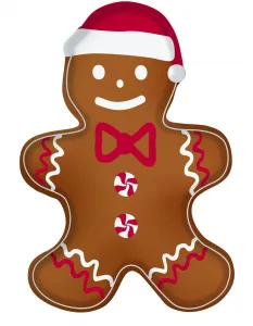 Gingerbread podnos perníček, 17 x 25 cm