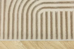 Koberec MISHA J487A tmavobéžový / béžový