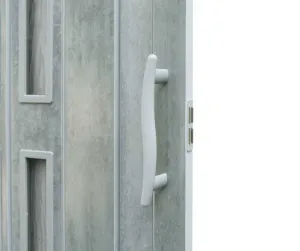 Skladacie dvere 005S imitácia betónu 80 cm