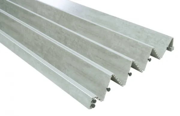 Skladacie dvere 001P imitácia betónu 90 cm