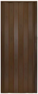 Skladacie dvere 001P hnedé matné G 100 cm