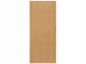 Skladacie dvere 004-100-02 svetlý dub 100 cm