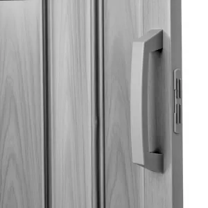 Skladacie dvere 004 07 sivý dub 90 cm